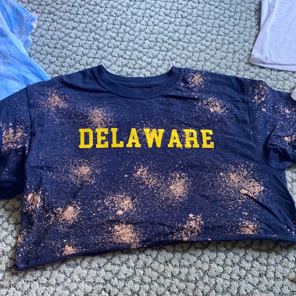 Tie dye custom Udel top